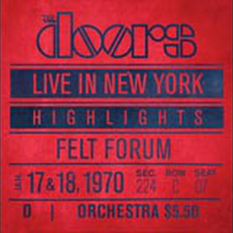 01/17/70 Live In New York (Highlights): Felt Forum, New York, NY 