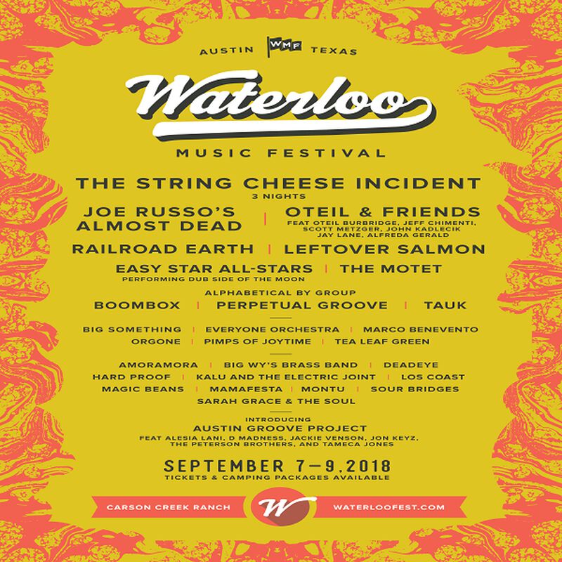 09/08/18 Waterloo Festival, Austin, TX 