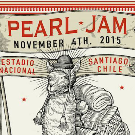 Pearl Jam Live Concert Setlist at Estadio Nacional, Santiago, CL