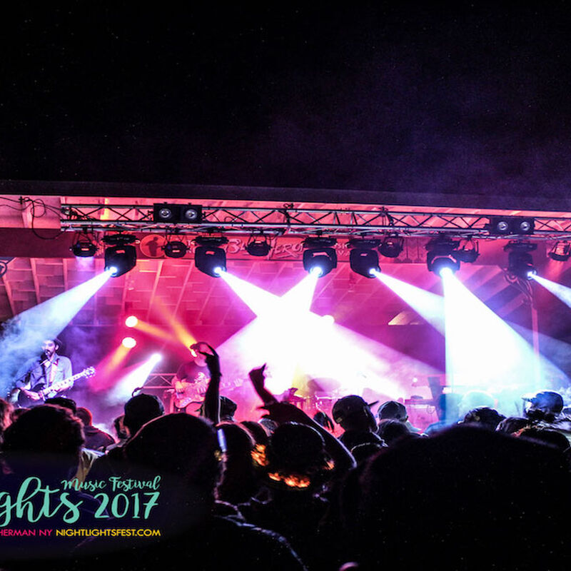 08/25/17 Night Lights Music Festival, Sherman, NY 