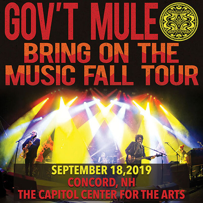 09/18/19 The Capitol Center for the Arts, Concord, NH 
