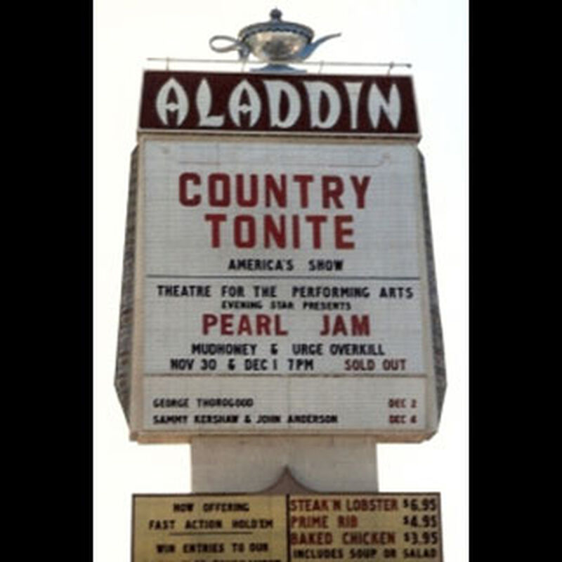 11/30/93 Aladdin Theater, Las Vegas, NV 