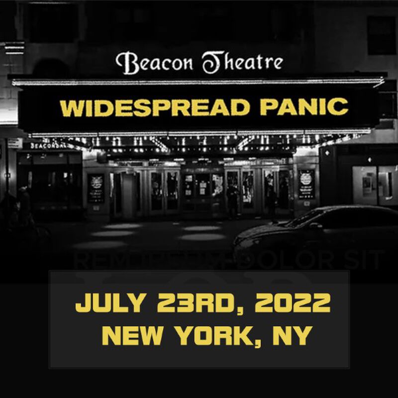 07/23/22 Beacon Theatre, New York, NY 
