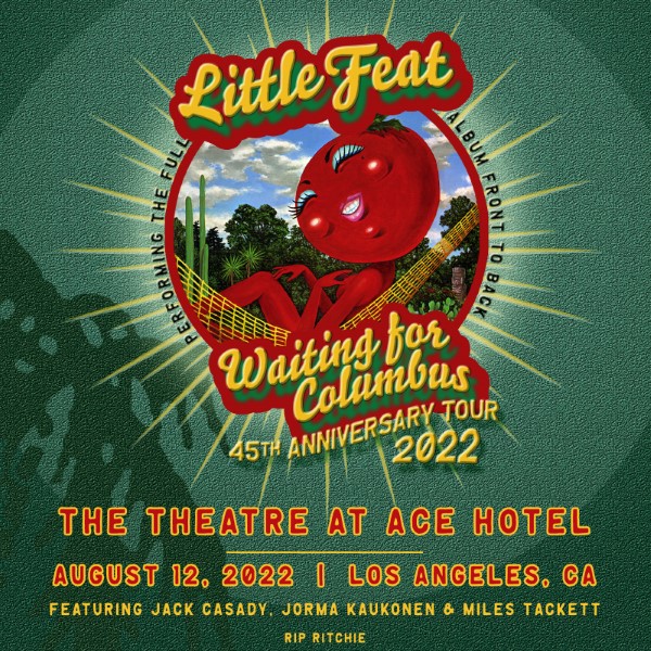 Little Feat Live Concert Setlist at The Theatre at ACE Hotel, Los