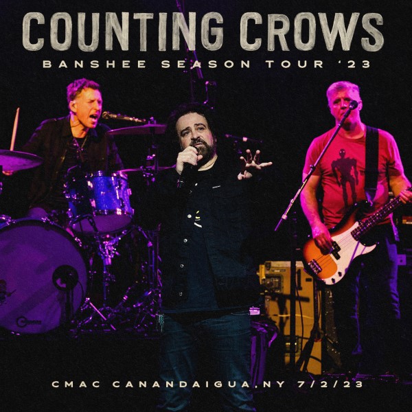 Counting Crows Live Concert Setlist at CMAC, Canandaigua, NY on 07022023