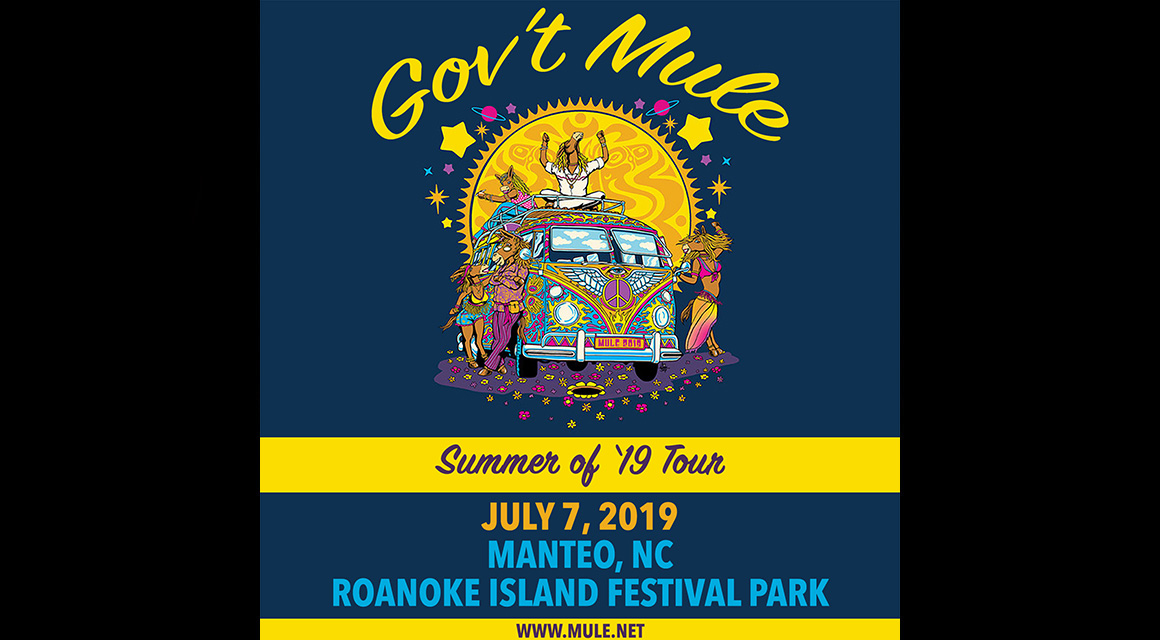 Gov't Mule Live Concert Setlist at Roanoke Island Festival Park, Manteo