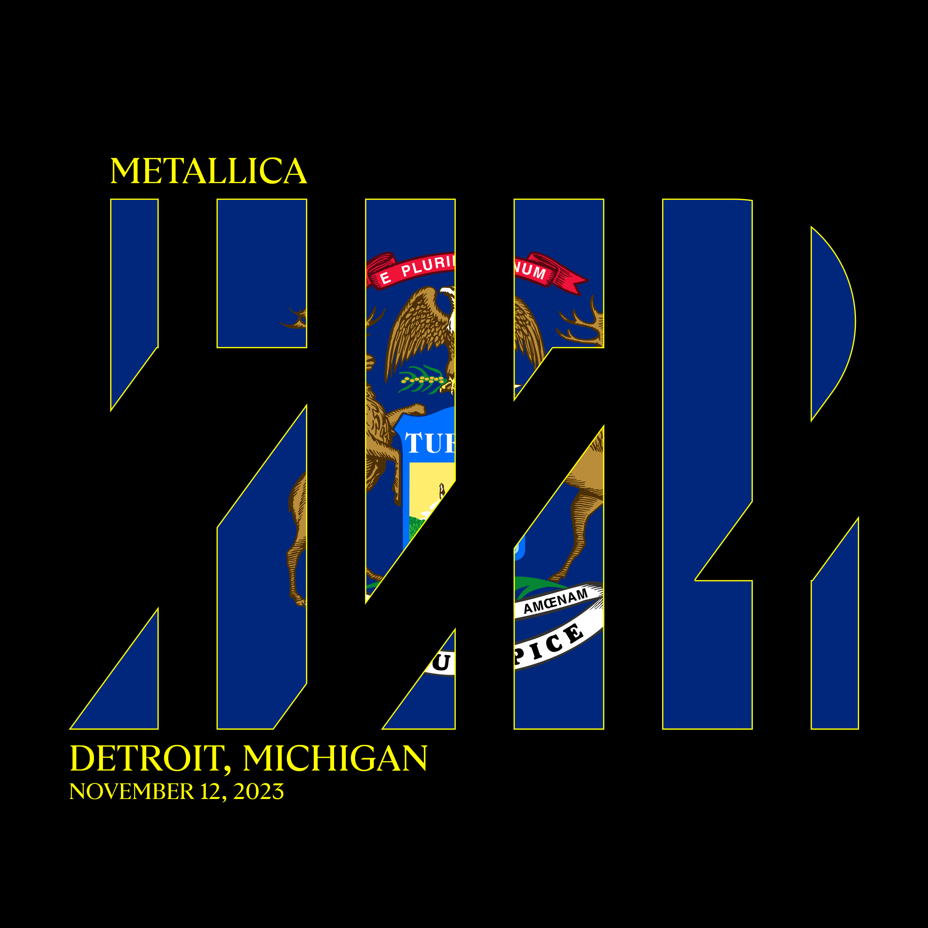 Metallica Live Concert Setlist at Ford Field, Detroit, MI on 11122023