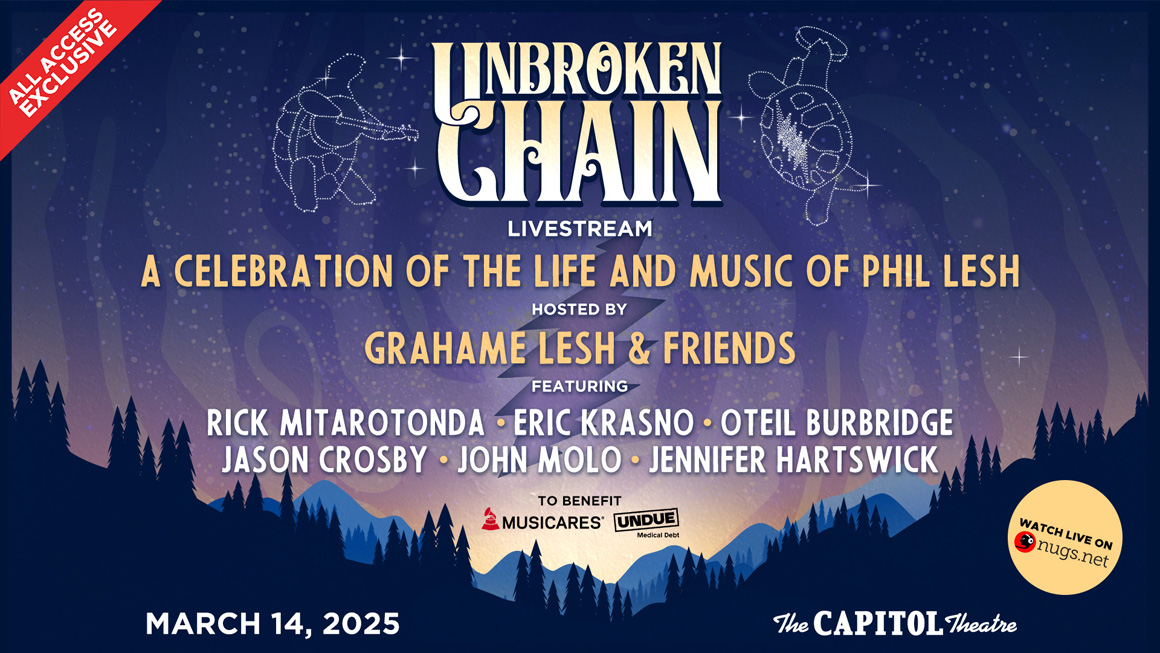 03/14/25 Unbroken Chain: Phil Lesh Tribute, Port Chester, NY