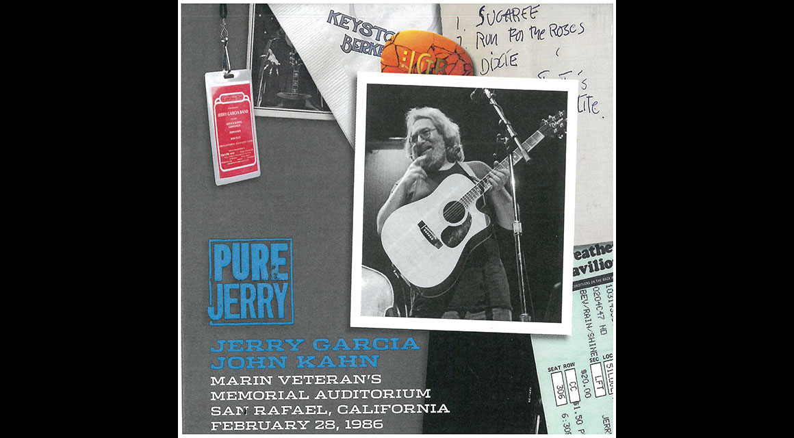 Jerry Garcia and John Kahn Live Concert Setlist at Pure Jerry: Marin  Veteran's Memorial Auditorium