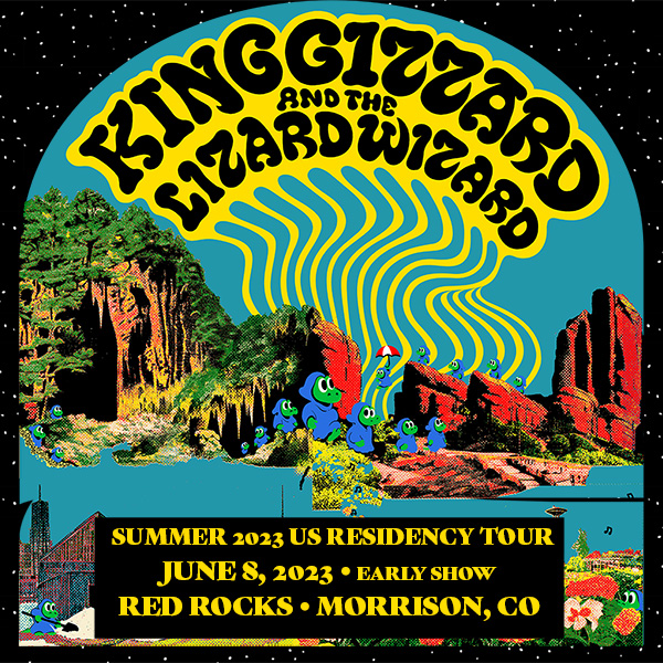 King Gizzard & The Lizard Wizard Live Concert Setlist at Red Rocks