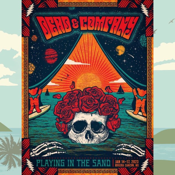 Dead and Company Setlist at Playing In The Sand, Riviera Maya, MX on 01