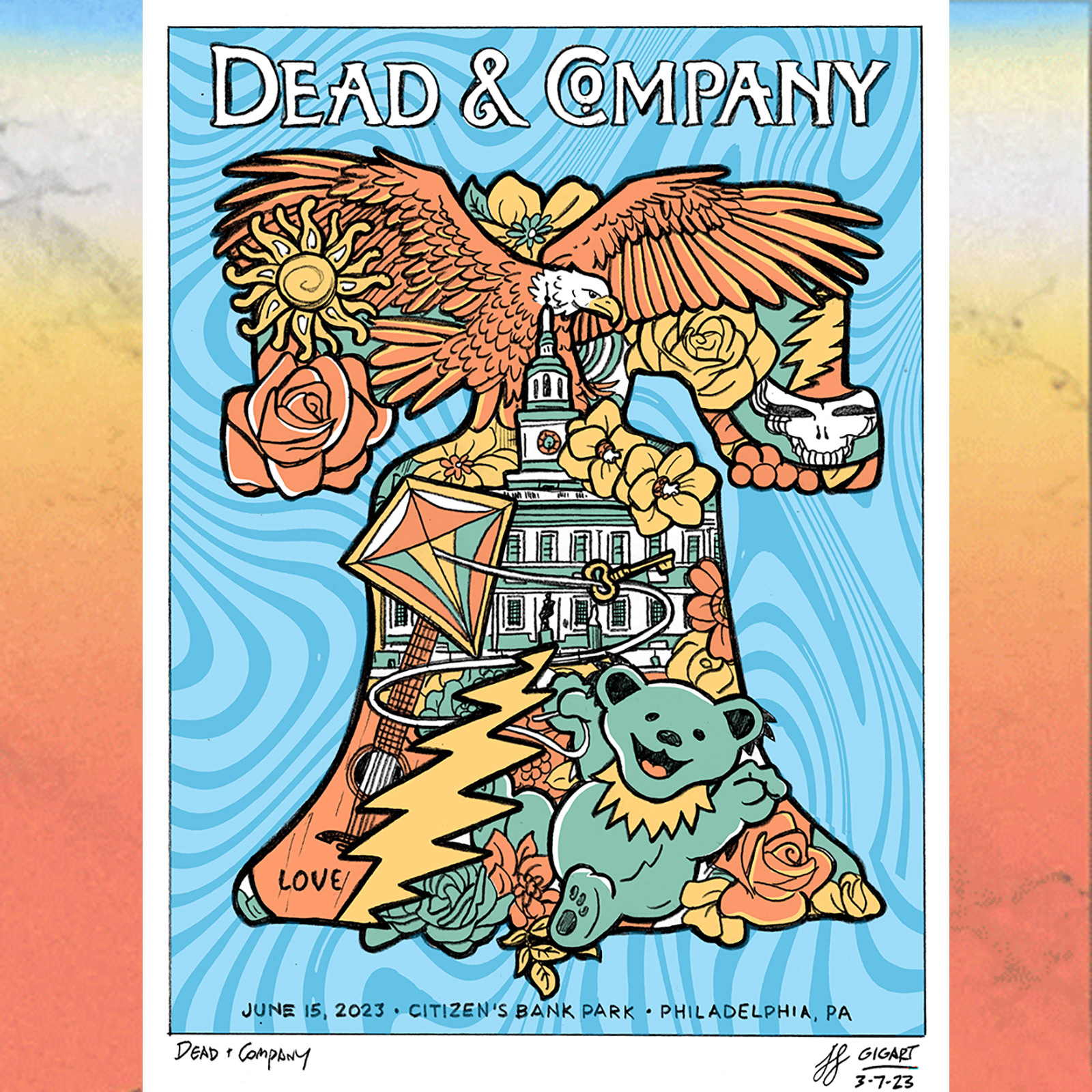 Dead and Company Setlist at Citizen’s Bank Park, Philadelphia, PA on 06