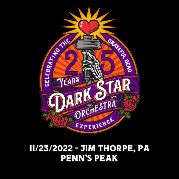 Dark Star Orchestra Setlist at Penn's Peak, Jim Thorpe, PA on 11232022