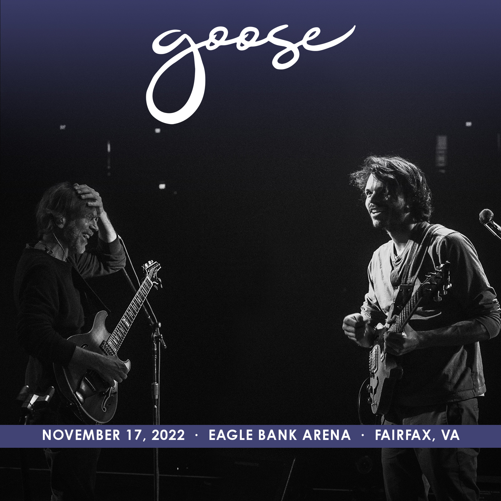 Goose Setlist at EagleBank Arena, Fairfax, VA on 11172022