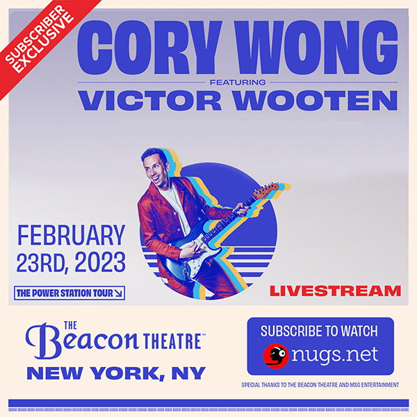 Cory Wong Live Concert Setlist at The Beacon Theatre, New York, NY on