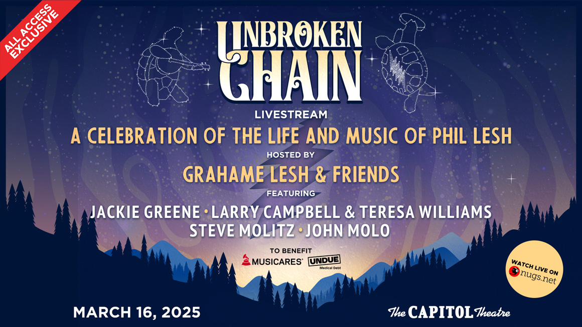 03/16/25 Unbroken Chain: Phil Lesh Tribute, Port Chester, NY