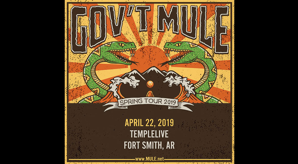 Gov't Mule Live Concert Setlist at TempleLive, Fort Smith, AR on 04222019