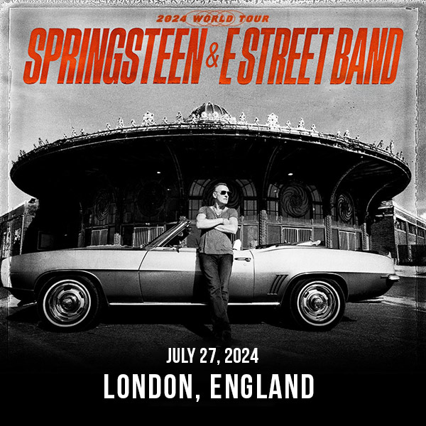 Bruce Springsteen Live Concert Setlist at Wembley Stadium, London, UK