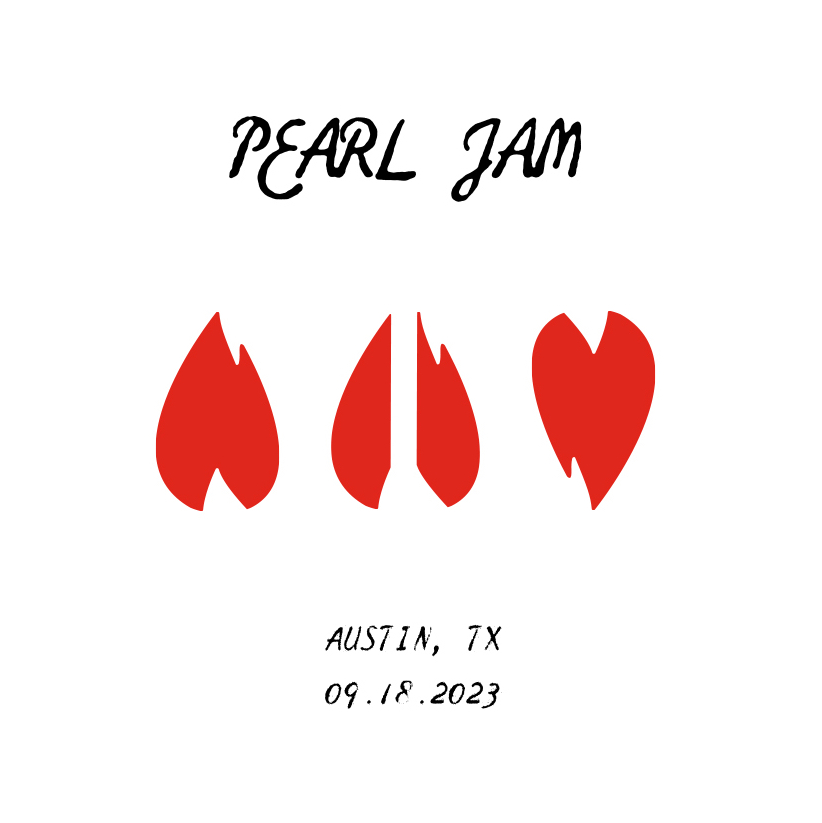 Pearl Jam Live Concert Setlist at Moody Center, Austin, TX on 09182023