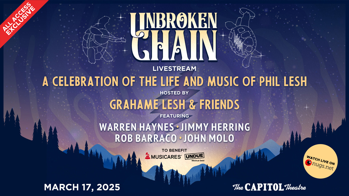 03/17/25 Unbroken Chain: Phil Lesh Tribute, Port Chester, NY