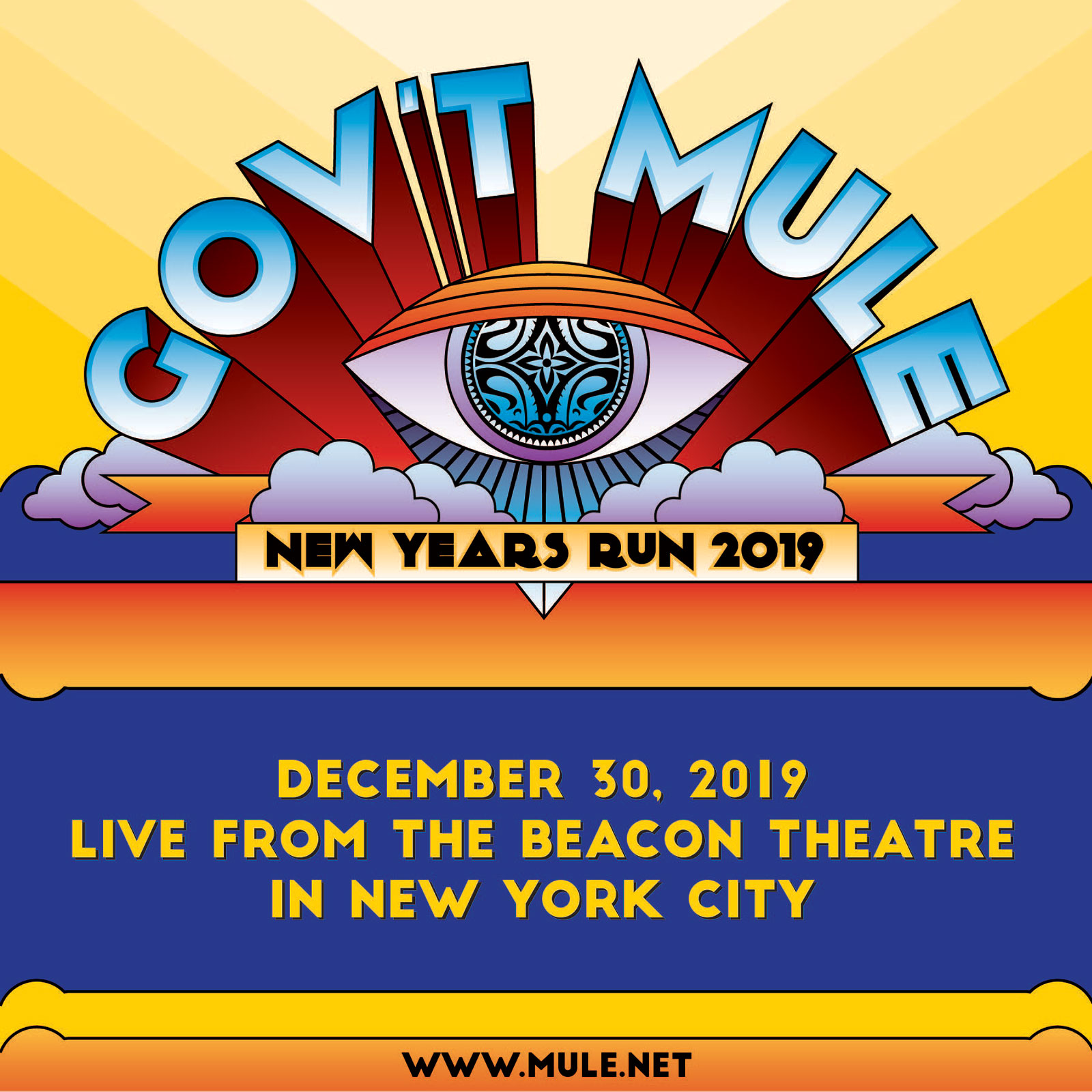 Gov't Mule Setlist at The Beacon Theatre, New York, NY on 12302019