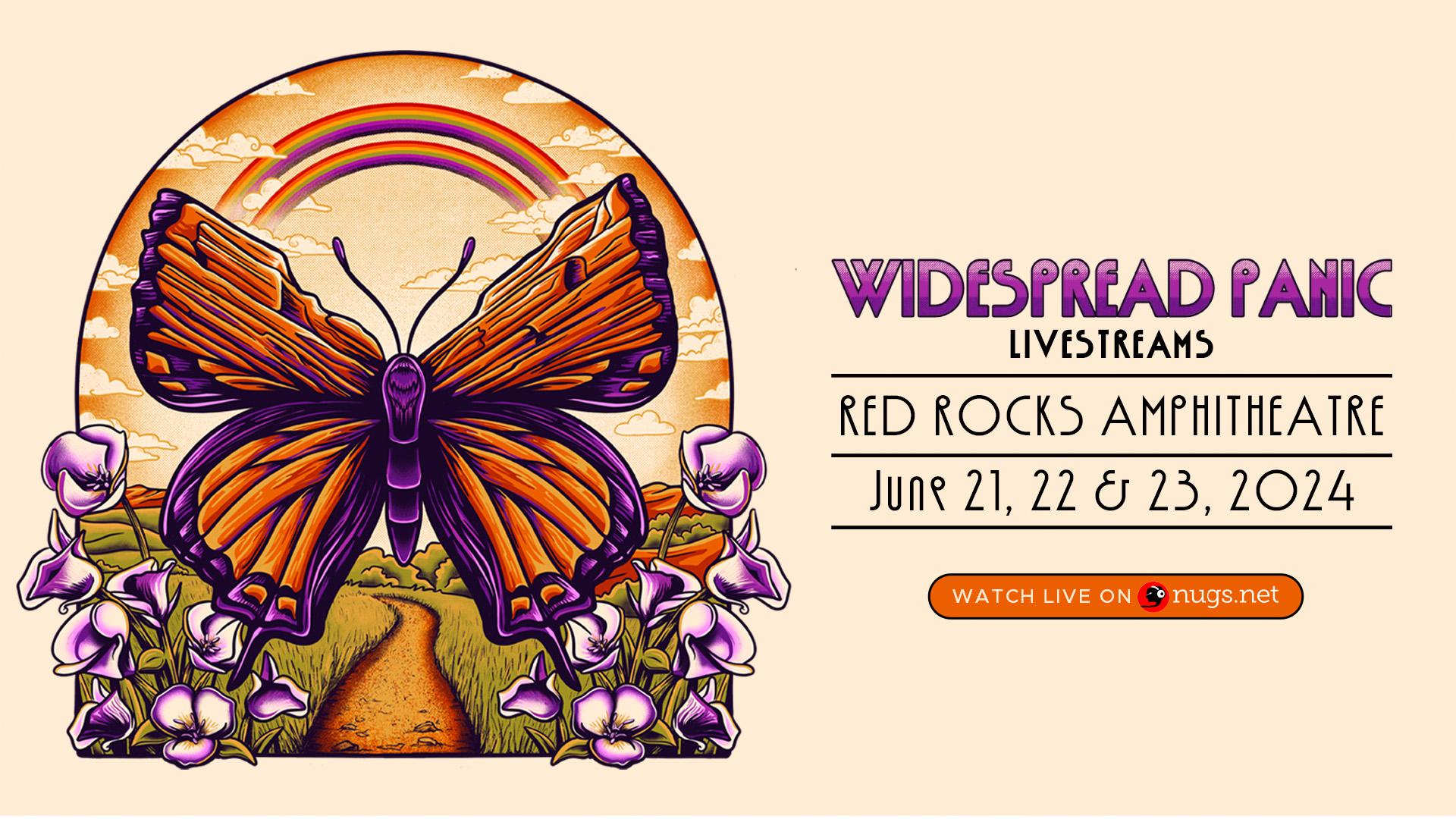 Widespread Panic Widespread Panic Red Rocks 2025 (3 Shows) Setlists