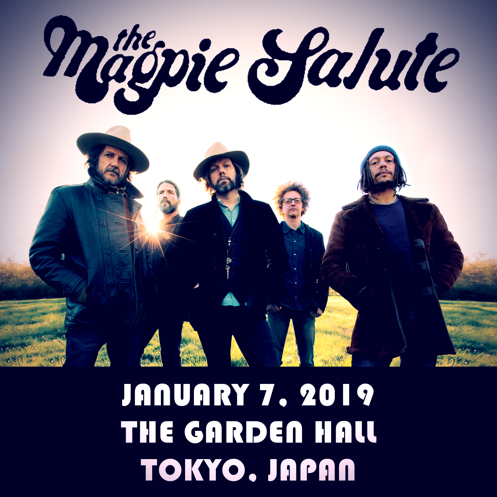 The Magpie Salute Live Concert Setlist at The Garden Hall, Tokyo, JP on