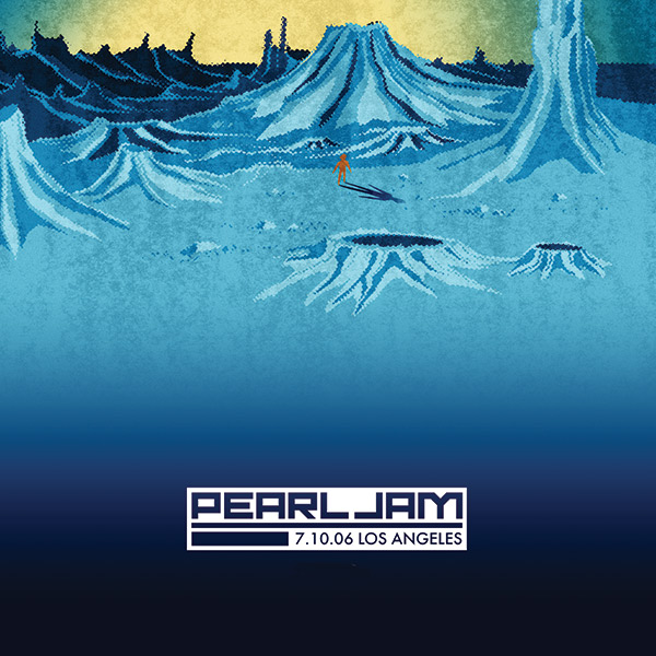 2022 Pearl Jam Los Angeles 5/6 Tour Poster